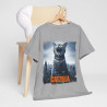 Tee shirt Unisex Chat Catzilla Idée cadeau humour drôle amusant Homme/Femme