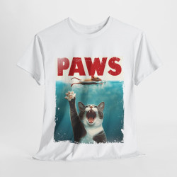 Tee shirt Unisex Chat Paws animal idée cadeau humour drôle amusant