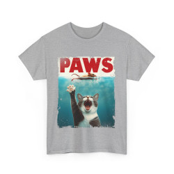 Tee shirt Unisex Chat Paws animal idée cadeau humour drôle amusant