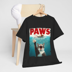 Tee shirt Unisex Chat Paws animal idée cadeau humour drôle amusant