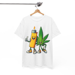Tee shirt Unisex Marijuana Idée cadeau humour drôle amusant Homme/Femme