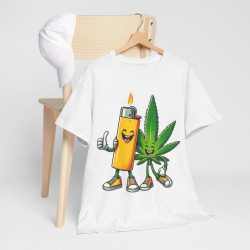 Tee shirt Unisex Marijuana Idée cadeau humour drôle amusant Homme/Femme