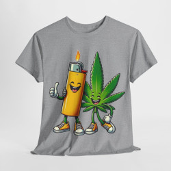 Tee shirt Unisex Marijuana Idée cadeau humour drôle amusant Homme/Femme