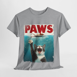 Tee shirt Unisex Chat Paws animal idée cadeau humour drôle amusant