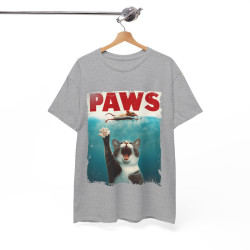 Tee shirt Unisex Chat Paws animal idée cadeau humour drôle amusant