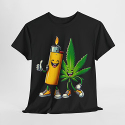 Tee shirt Unisex Marijuana Idée cadeau humour drôle amusant Homme/Femme