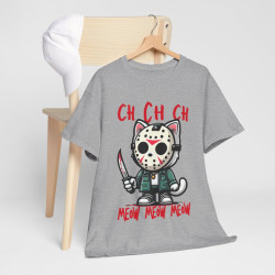 Tee shirt Unisex chat meow Idée cadeau humour drôle amusant Homme/Femme