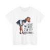 Tee shirt Femme Excuse the mess i'm sh*tty housewife idée cadeau humour drôle amusant