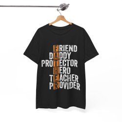 Tee shirt Homme Father  daddy protector hero teacher idée cadeau papa