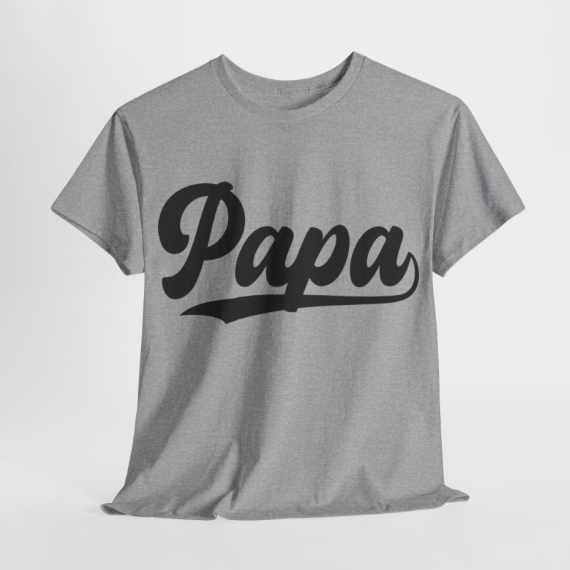Tee shirt Homme Papa idée cadeau fête des pères