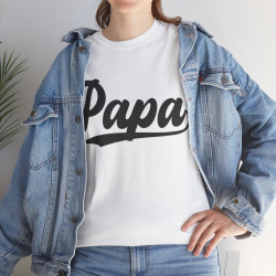 Tee shirt Homme Papa idée cadeau fête des pères