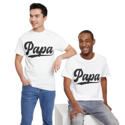 Tee shirt Homme Papa idée cadeau fête des pères