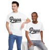 Tee shirt Homme Papa idée cadeau fête des pères