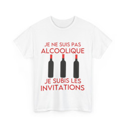 Tee shirt Unisex Je ne suis...