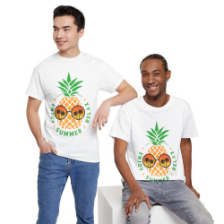 Tee shirt Unisex Ananas été Summer enjoy Relax Homme/femme idée cadeau