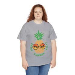 Tee shirt Unisex Ananas été Summer enjoy Relax Homme/femme idée cadeau