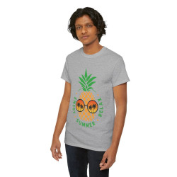 Tee shirt Unisex Ananas été Summer enjoy Relax Homme/femme idée cadeau