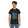 Tee shirt Unisex Love you forever Amour idée cadeau amoureux Homme/Femme