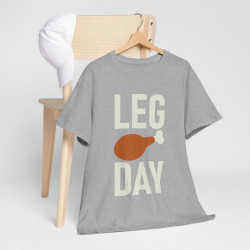 Tee shirt Unisex Leg Day idée cadeau humour drôle amusant musculation homme femme