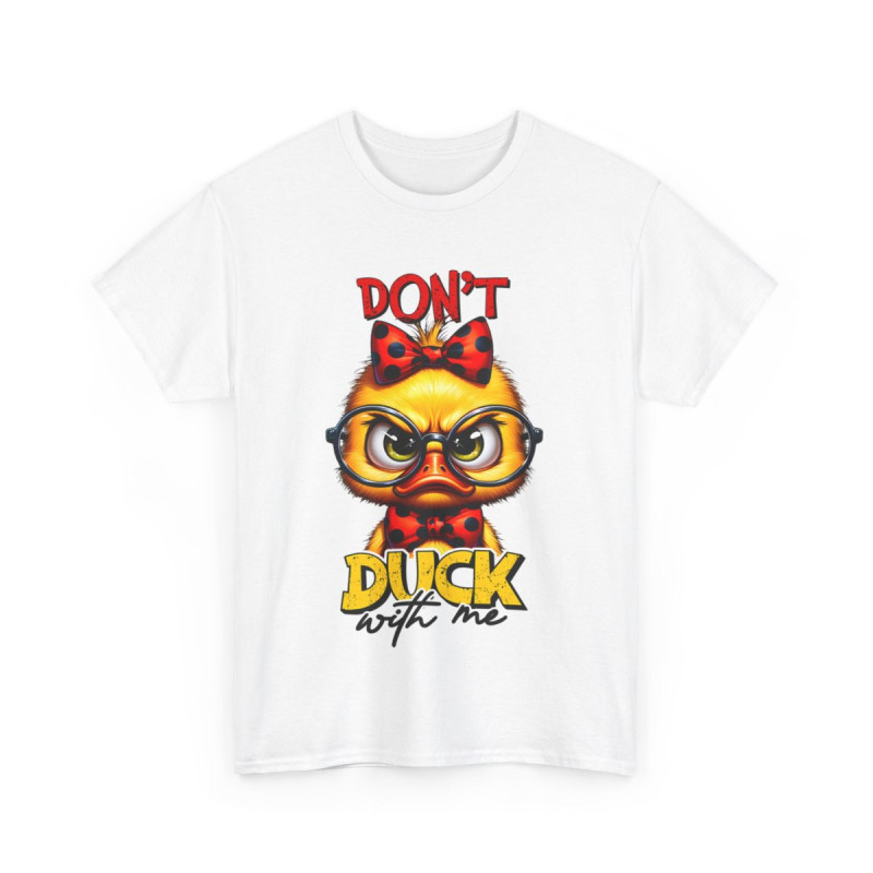 Tee shirt Unisex Duck Canard animal idée cadeau humour drôle amusant homme/femme
