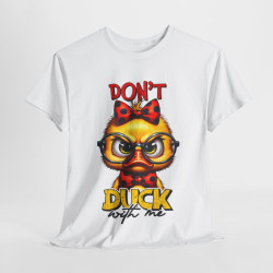 Tee shirt Unisex Duck Canard animal idée cadeau humour drôle amusant homme/femme