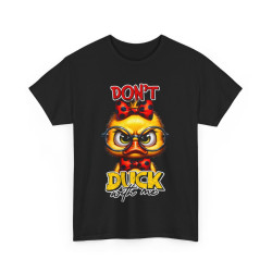 Tee shirt Unisex Duck Canard animal idée cadeau humour drôle amusant homme/femme