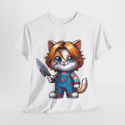 Tee shirt Unisex Chat idée cadeau amusant drôle rigolo Homme/Femme