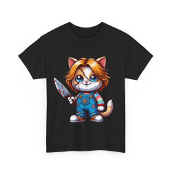 Tee shirt Unisex Chat idée cadeau amusant drôle rigolo Homme/Femme