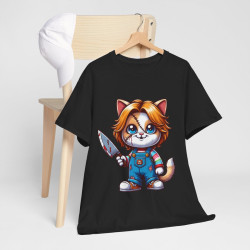 Tee shirt Unisex Chat idée cadeau amusant drôle rigolo Homme/Femme