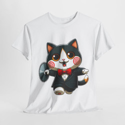 Tee shirt Unisex Chat cat idée cadeau humour drôle amusant Homme/Femme