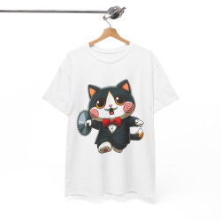 Tee shirt Unisex Chat cat idée cadeau humour drôle amusant Homme/Femme