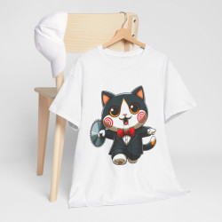 Tee shirt Unisex Chat cat idée cadeau humour drôle amusant Homme/Femme