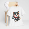 Tee shirt Unisex Chat cat idée cadeau humour drôle amusant Homme/Femme