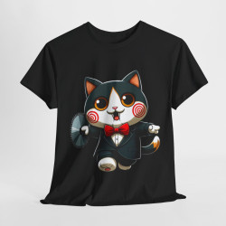 Tee shirt Unisex Chat cat idée cadeau humour drôle amusant Homme/Femme