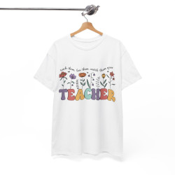 Tee shirt Unisex Teacher professeur, professeure idée cadeau