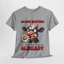 Tee shirt Unisex Vache idée cadeau humour amusant drôle rigolo Homme/Femme