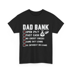 Tee shirt Homme Dad Bank,...