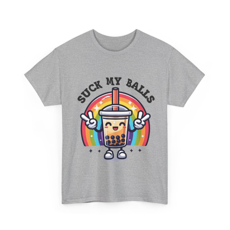 Tee shirt Unisex Balls idée cadeau humour drôle amusant manches courtes Homme/Femme