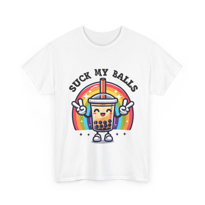 Tee shirt Unisex Balls idée cadeau humour drôle amusant manches courtes Homme/Femme