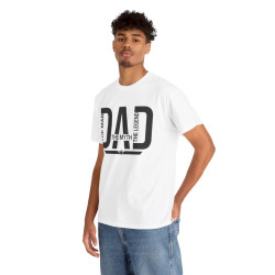 Tee shirt Homme Dad Papa The man the myth the legend idée cadeau fête des pères