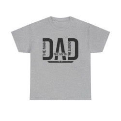Tee shirt Homme Dad Papa The man the myth the legend idée cadeau fête des pères
