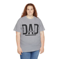 Tee shirt Homme Dad Papa The man the myth the legend idée cadeau fête des pères