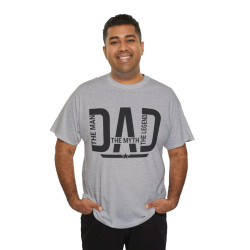 Tee shirt Homme Dad Papa The man the myth the legend idée cadeau fête des pères
