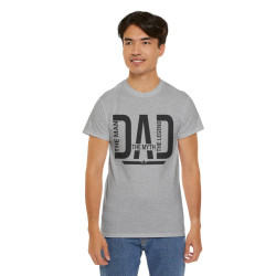 Tee shirt Homme Dad Papa The man the myth the legend idée cadeau fête des pères