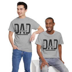 Tee shirt Homme Dad Papa The man the myth the legend idée cadeau fête des pères