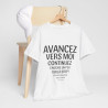 Tee shirt Unisex Humour avancez vers moi idée cadeau humour rigolo drôle pour homme et femme
