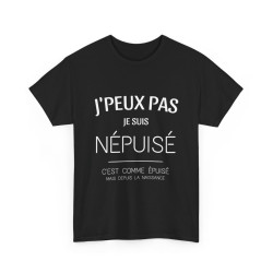 Tee shirt Unisex Noir...
