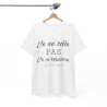 Tee shirt Unisex Je ne râle pas je m'exprime idée cadeau humour drôle amusant Homme/Femme