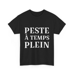 Tee shirt Noir  Femme Peste...