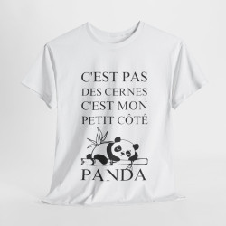 Tee shirt Unisex Panda idée cadeau humour drôle amusant Homme/Femme